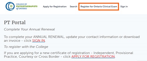 PT Portal Register OCE